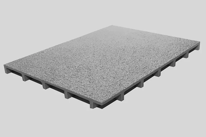 FRP solid cover panels gritted surface trench cover drain cover floor panel